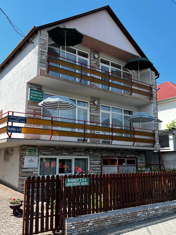 Apartment Pension Rideg Heviz Ngoại thất bức ảnh
